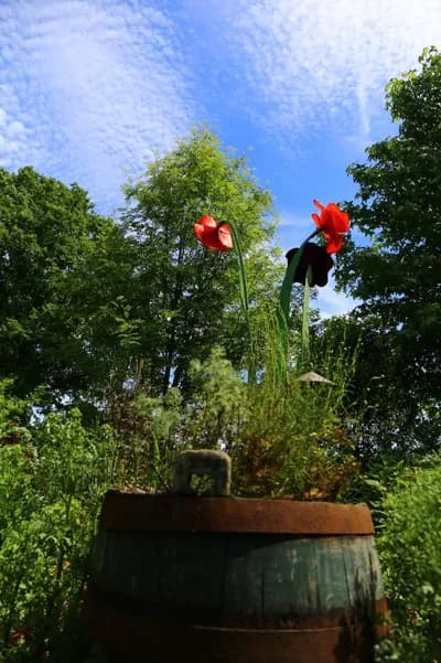 Blumenfahne Galeriebild