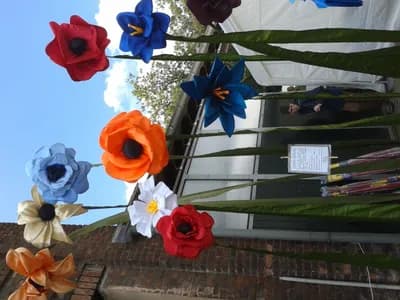 Blumenfahne Galeriebild