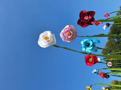 Blumenfahne Galeriebild