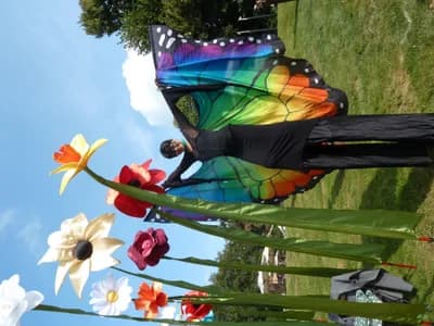 Blumenfahne Galeriebild