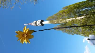 Blumenfahne Galeriebild