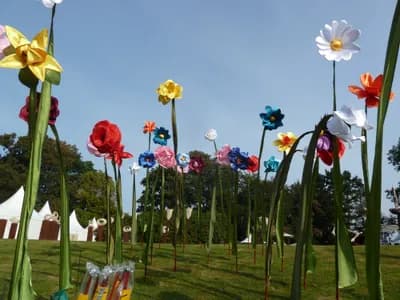 Blumenfahne Galeriebild